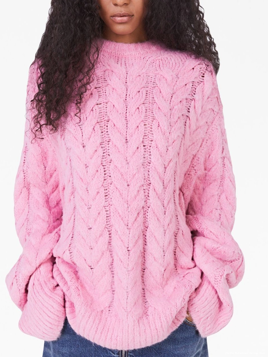 Cheap McCartney long-sleeve Women jumper Stella cable-knit 0808